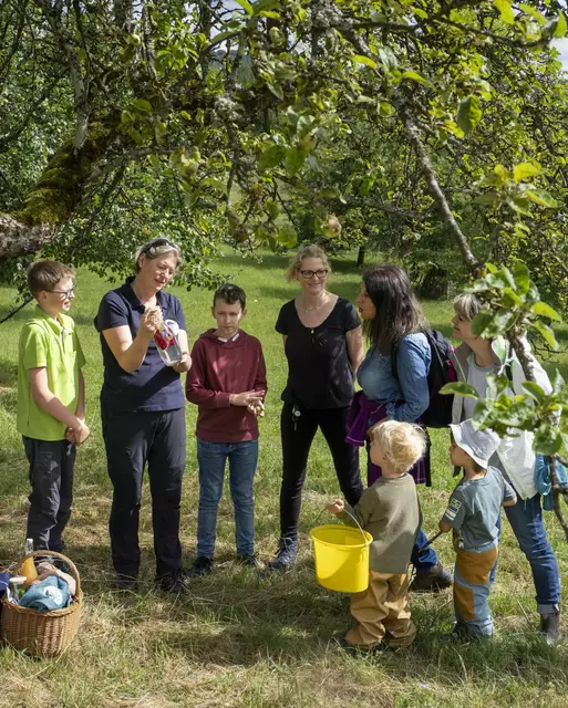Als Botschafter des Naturparks vermitteln die Schwarzwald-Guides unterhaltsam die Schönheiten der Natur an Gäste und Einheimische.
| Foto: Michael Keppler/Naturpark Schwarzwald Mitte/Nord