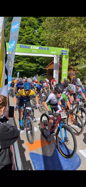 Andre Moser beim Start vom Marathon
