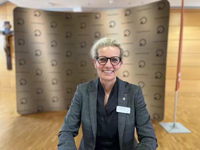 Die Vorstandsvorsitzende des Ortenau Klinikums, Claudia Bauer-Rabe, zieht Bilanz der ersten 100 Tage. | Foto: gro