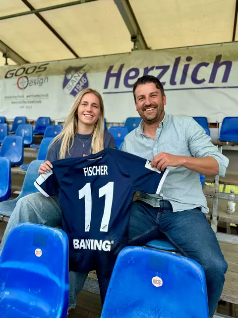 Leni Fischer und Sascha Reiß | Foto: SC Sand