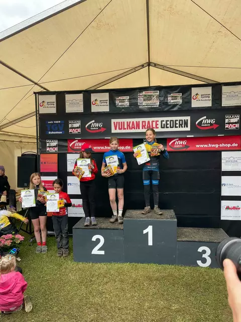 Platz 1 für Sara im Technikparcour, spitzen Leistung.