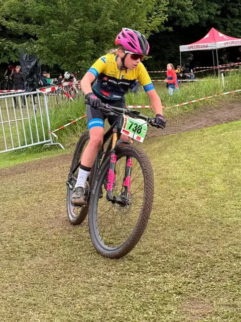 Anna Hoferer überzeugt auch im stark besetzten Rennen in Gedern.