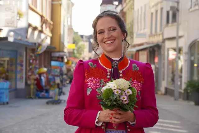 Birgit I. war das Gesicht der Chrysanthema 2024. | Foto: Stadt Lahr