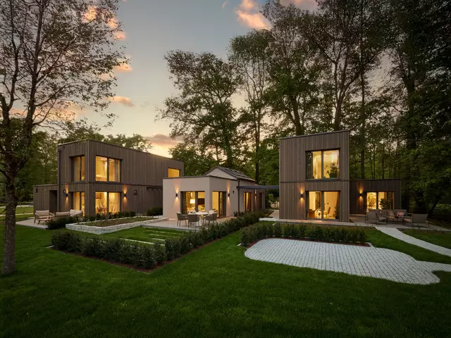 Die 2024 eingeführte Baureihe OPTION mit kompakten Minihäusern ist in der World of Living erlebbar – modernes Wohnen auf kleinem Raum, innovativ umgesetzt. | Foto: WeberHaus