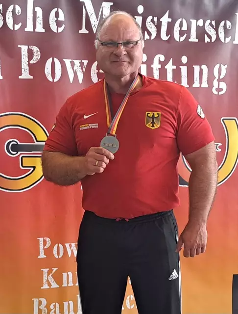 Marc Kopp zeigte tolle Leistung im Bankdrücken. | Foto: Kopp