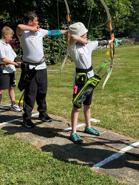 Yasin Baylas und Leon Haas (von Links) konnten bei der Kreismeisterschaft gute Ergebnisse erziehlen. | Foto: Verein