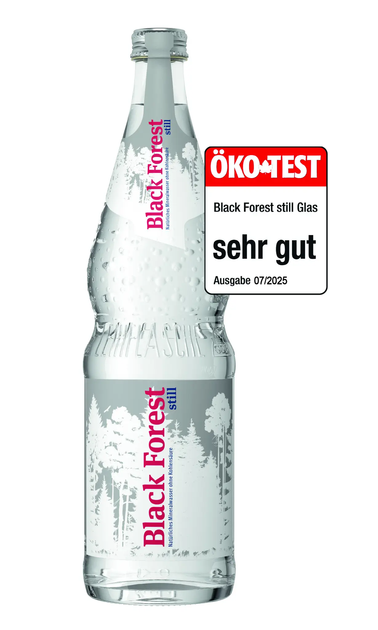 Mineralwasser ausgezeichnet: Black Forest erhält Bestnote von Öko-Test
