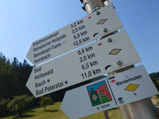 Der Needle Gin Pfad ist ausgeschildert. | Foto: Renchtal Tourismus GmbH