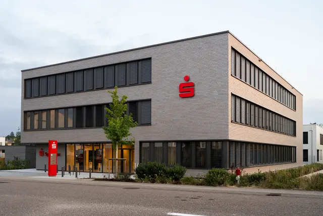 Der Neubau in Ettenheim | Foto: Sparkasse Offenburg/Ortenau
