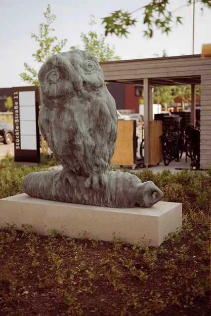 Kunstwerk „Die Eule“ – eines von drei Exemplaren weltweit | Foto: Sparkasse Offenburg/Ortenau