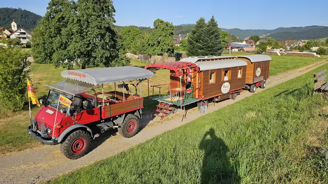 der Unimog-Saunazug von oben | Foto: Ronny Döhle