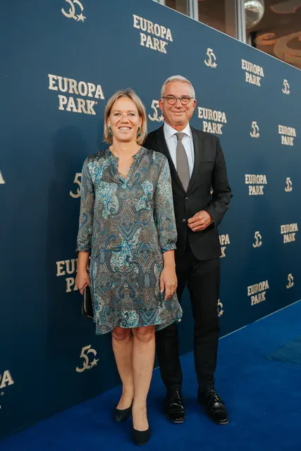 Innenminister des Landes Baden-Württemberg Thomas Strobl mit Frau Christine | Foto: Europa-Park