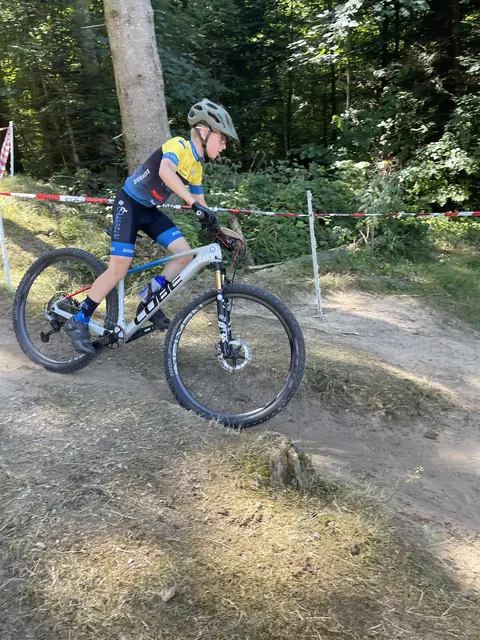 Mats Keller fuhr bis in die Top 5 vor.