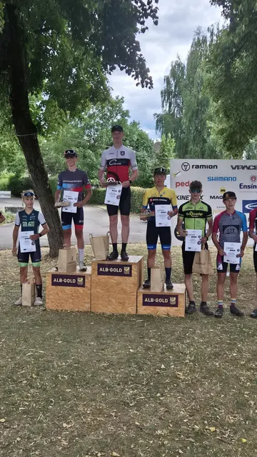 Leonard Finkenzeller wird starker 3. beim Alb Gold Cup in Böbingen