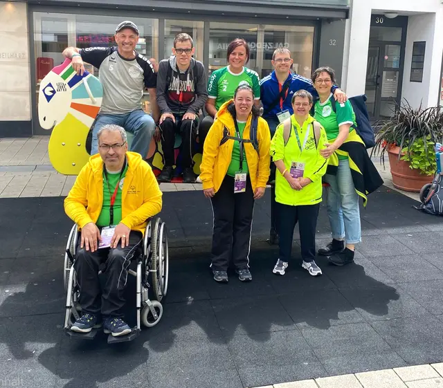 Insgesamt waren 1.100 Athleten, unter anderem das Team Boccia der BSG Offenburg, in 17 Sportarten bei den Spielen dabei. | Foto: MS