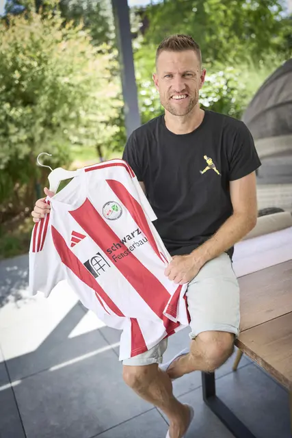 David Halsinger war und ist seinem Heimatverein SV Gengenbach sehr verbunden. Trotzdem legte er mit Abschluss der vergangenen Saison sein Amt als Spielertrainer der 1. Mannschaft nach acht Jahren nieder. | Foto: Michael Bode