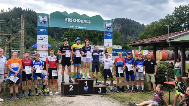 Andre Moser gewinnt ebenfalls in Langenbrand bei den Lizenz Herren.