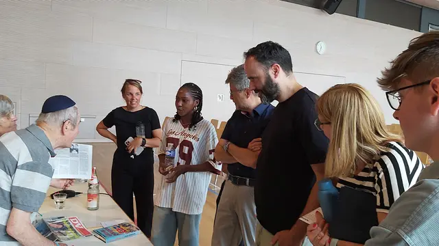Felix Rottberger zog mit seinem Vortrag die Schüler in seinen Bann. | Foto: Grimmelshausenschule Renchen