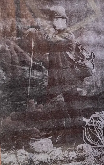 Georg Winkler gehörte zu den größten Bergsteigern seiner Zeit und hatte sich vor allem als Alleingänger hervorgetan. Als seine Sternstunde gilt die erste Besteigung einer der Vajolet-Türme im Rosengarten, der für immer seinen Namen trägt. | Foto: Daniel Basler