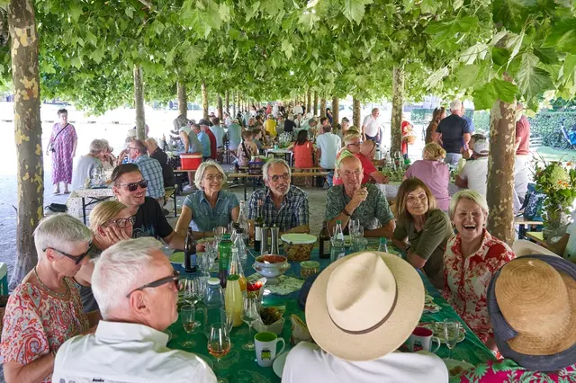 Genuss unter Platanen in Offenburg | Foto: Kiwanis-Club Offenburg