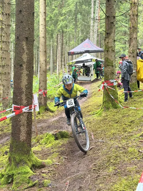 Mio Welte belegte am Ende den 8.Platz, trotz eines kleinen Fehlers im letzten Abschnitt.