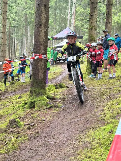 Nelo Welte konnte in der U9 auf Platz 4 vorfahren, sehr stark.