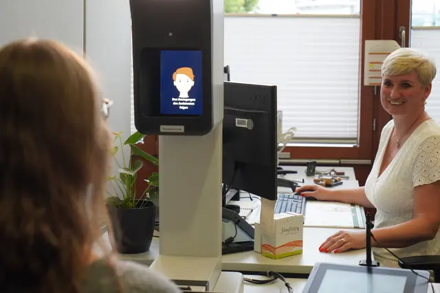 Foto-Terminal im Lahrer Bürgerbüro | Foto: Stadt Lahr