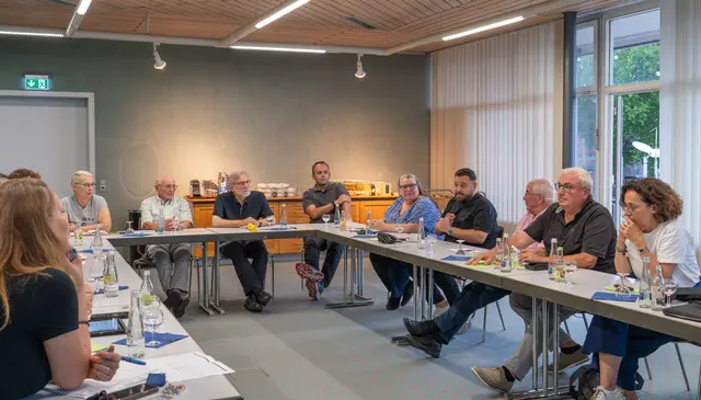 Einzelhandel, Gastronome und Eigentümer trafen sich zum Innenstadt Dialog. | Foto: Stadt Kehl