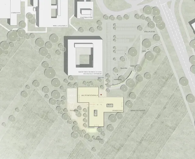 "Visualisierung Lageplan“ Architekten Harter + Kanzler & Partner aus Freiburg | Foto: Stadt Gengenbach