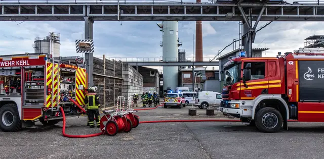 Feuewehreinsatz im Kehler Hafen | Foto: Stadt Kehl