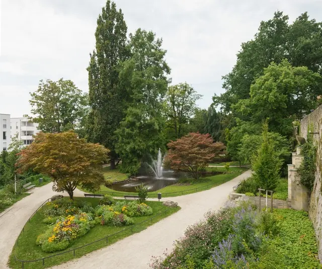 Der neu gestaltete Zwingerpark | Foto: Sebastian Schels/Stadt Offenburg