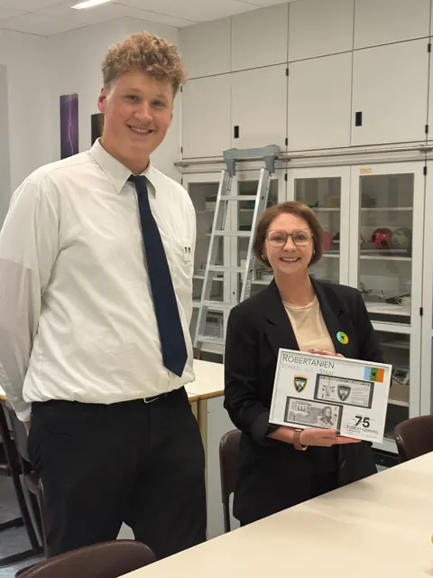König Kai I. und Sandra Boser  | Foto: Wahlkreisbüro Sandra Boser, MdL