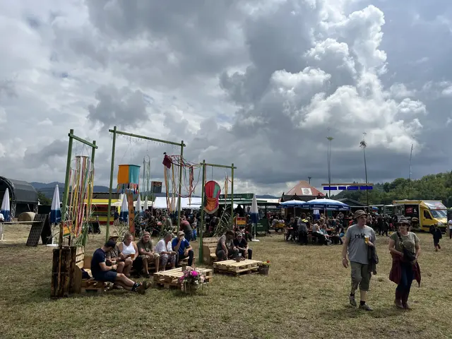 Ein Blick aufs Festivalgelände | Foto: gro
