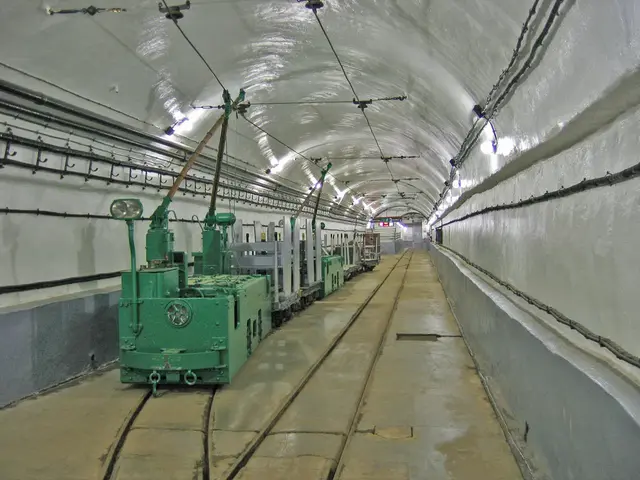 Um die Munition und anderes Gerät zu den Kampfblöcken, die ca. 3 Kilometer entfernt sind, zu transportieren, bediente man sich im Artilleriewerk Schoenenbourg mit einer elektrischen Eisenbahn.  | Foto: FORTE CULTURA