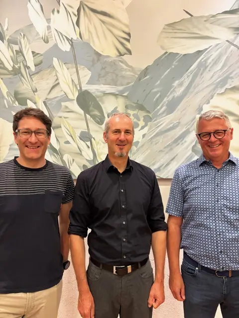 Der neue Vorstand der Ettenheimer Bürgerenergie eG: Christian Ringwald (v. l.), Jörg Bold und Armin Geppert | Foto: Ettenheimer Bürgerenergie eG