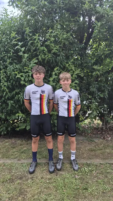 Leonard (links) und Raphael (rechts) nahmen erfolgreich an der TFJV in Frankreich teil. | Foto: Stefan Finkenzeller