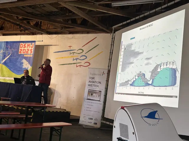 Wetterbriefing mit viel Regen