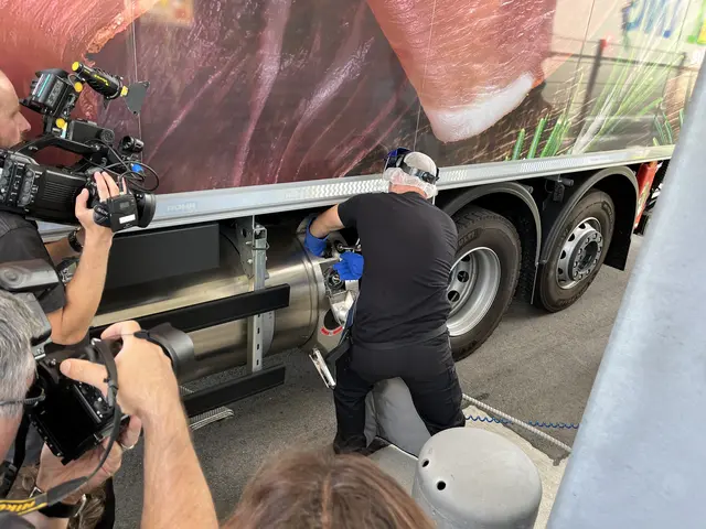 Vorbereitungen zum Tanken mit LNG | Foto: gro
