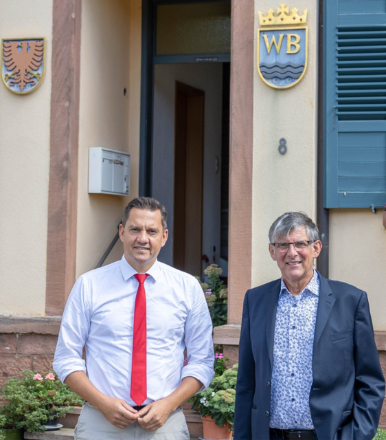 Der SPD-Bundestagsabgeordnete Johannes Fechner (l.) war zu Gast bei Werner Göhrig, Ortsvorsteher von Wittelbach. | Foto: Wahlkreisbüro Dr. Johannes Fechner