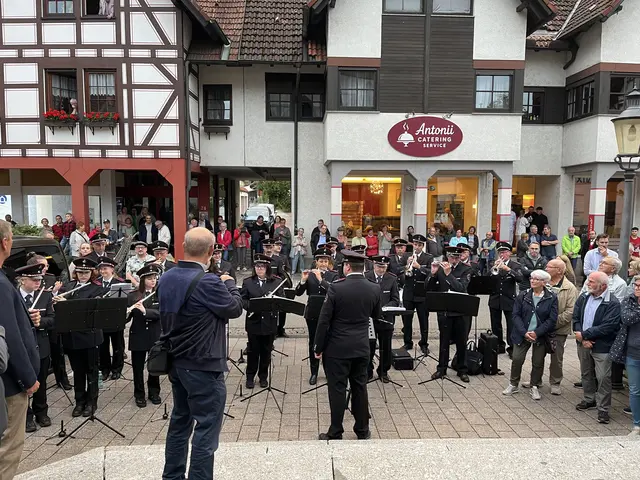 Auch der Spielmannszug der Freiwilligen Feuerwehr Kappelrodeck zeigte sein Können.  | Foto: mak