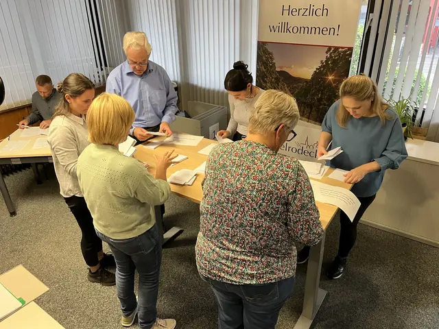 Die Stimmen wurden in insgesamt vier Wahllokalen ausgezählt.  | Foto: mak