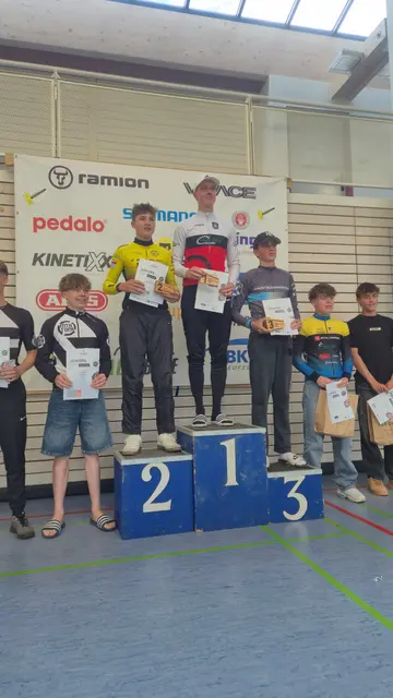 Leonard erreichte den 6. Platz beim Alb Gold Cup.