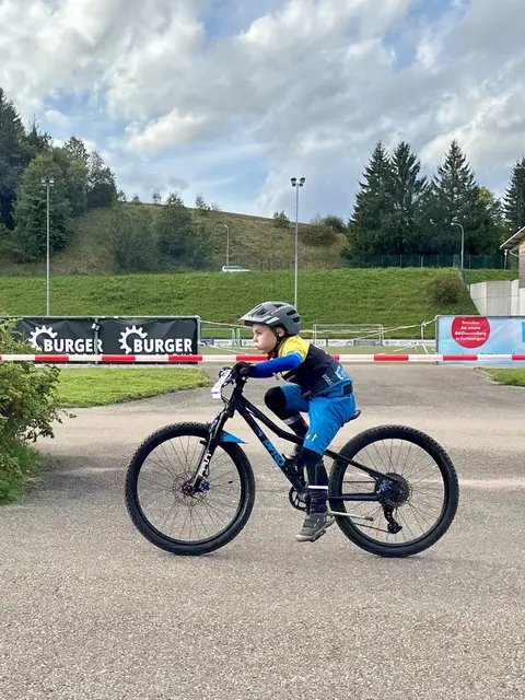 Lean Welte hatte starke Konkurrenz im U9 Feld.