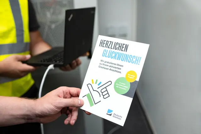 Die ersten Glasfaseranschlüsse sind in Appenweier-Urloffen ans Netz gegangen. | Foto: Deutsche Glasfaser
