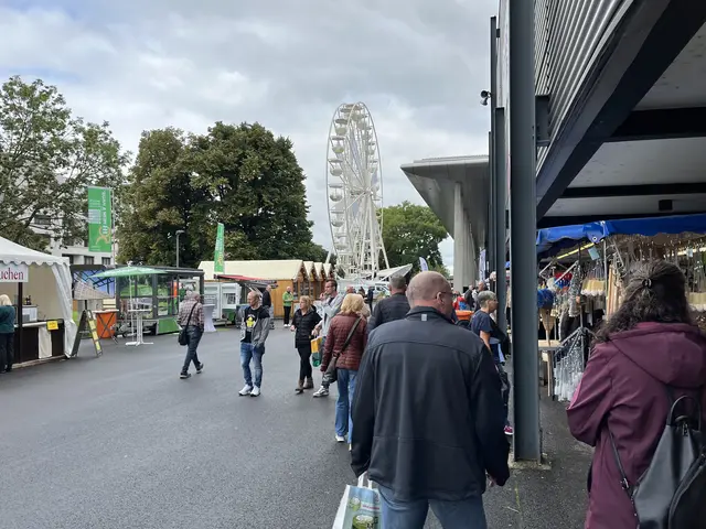 Das Riesenrad darf nicht fehlen. | Foto: gro