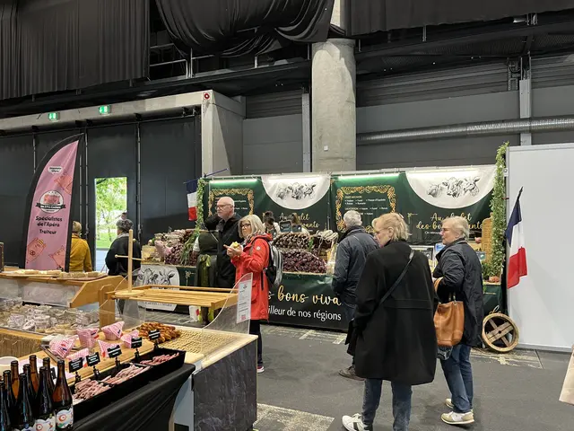 In den Messehallen findet sich so manche Leckerei. | Foto: gro