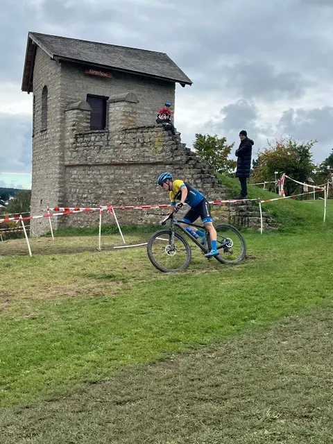 Andre Moser in der Abfahrt