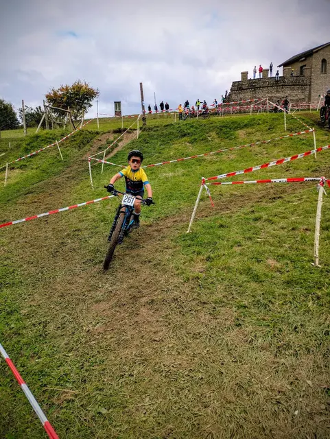 Tim Ronecker zeigte im Rennen eine gute Leistung