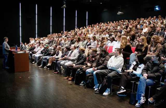 Die Prorektorin für Studium und Lehre Prof. Dr. Grit Köhler begrüßte die neuen Studenten. | Foto: Hochschule Offenburg