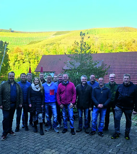 Stephan Danner, Michael Rohrer, Josef Rohrer, Sylvia Männle, Matthias Wörner, Christian Huber, Alexander Spinner-Glanzmann, Leopold Laible, Alexander Laible, Andreas Laible, Thomas Männle, Andreas Vollmer, Frédéric Kirch, Rüdiger Nilles | Foto: Durbachs Winzer e.V.